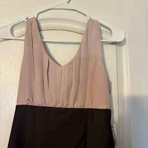 Forever 21 Pink & Black Colorblock Sleeveless Dress – Size S – NWT